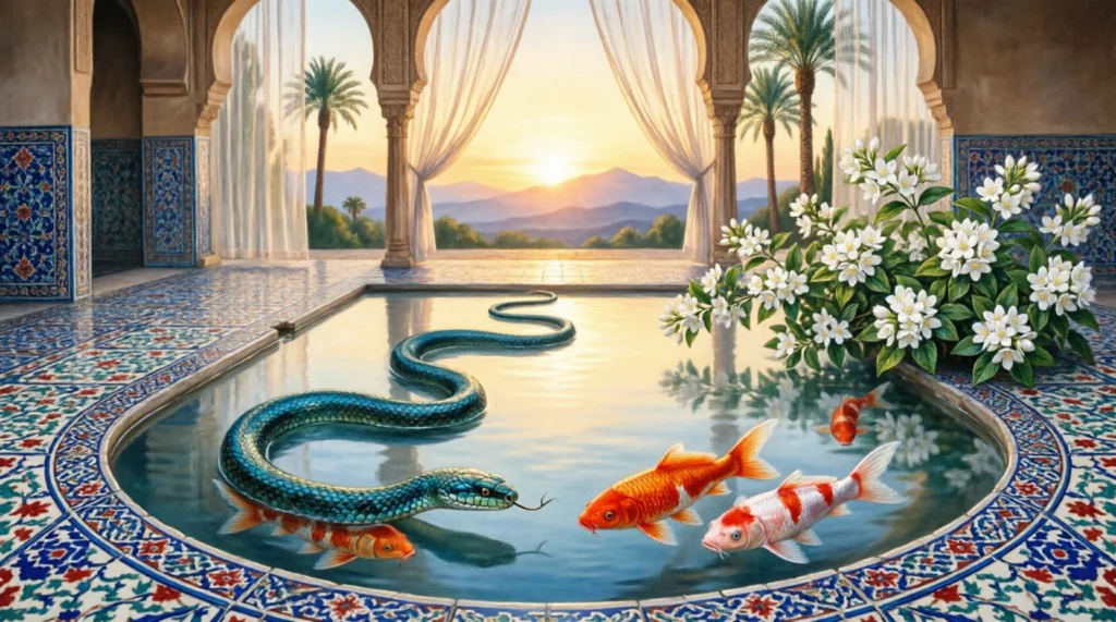 Psychological Meaning of Snake in Water Dreams