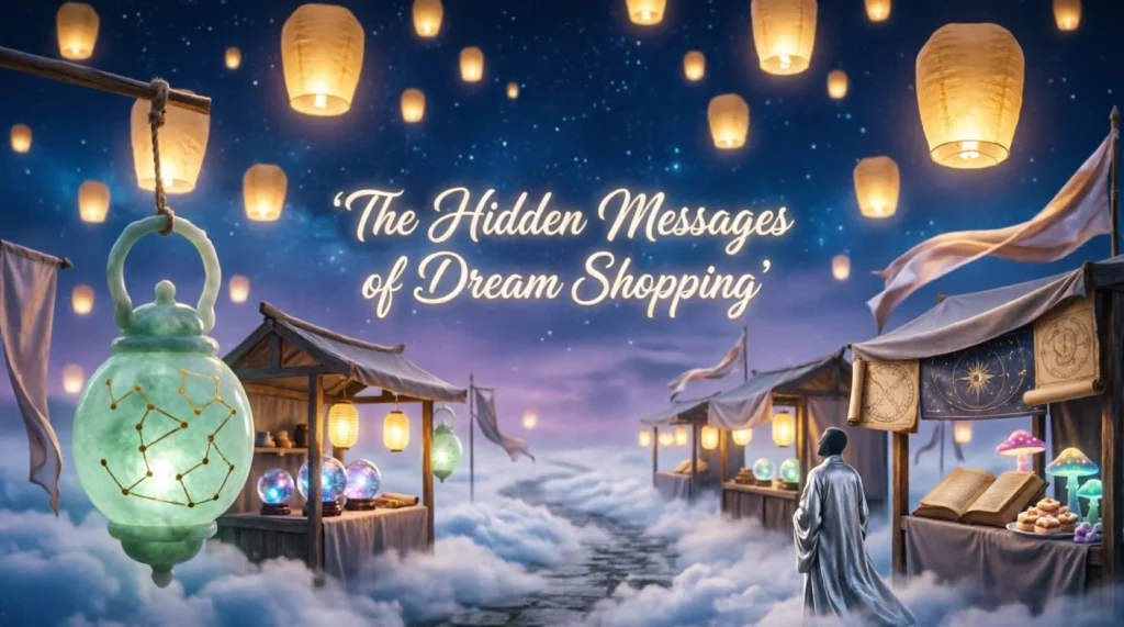 What Does Shopping in Dream Meaning Mean