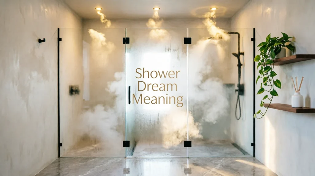 What Does Shower Dream Meaning Mean?