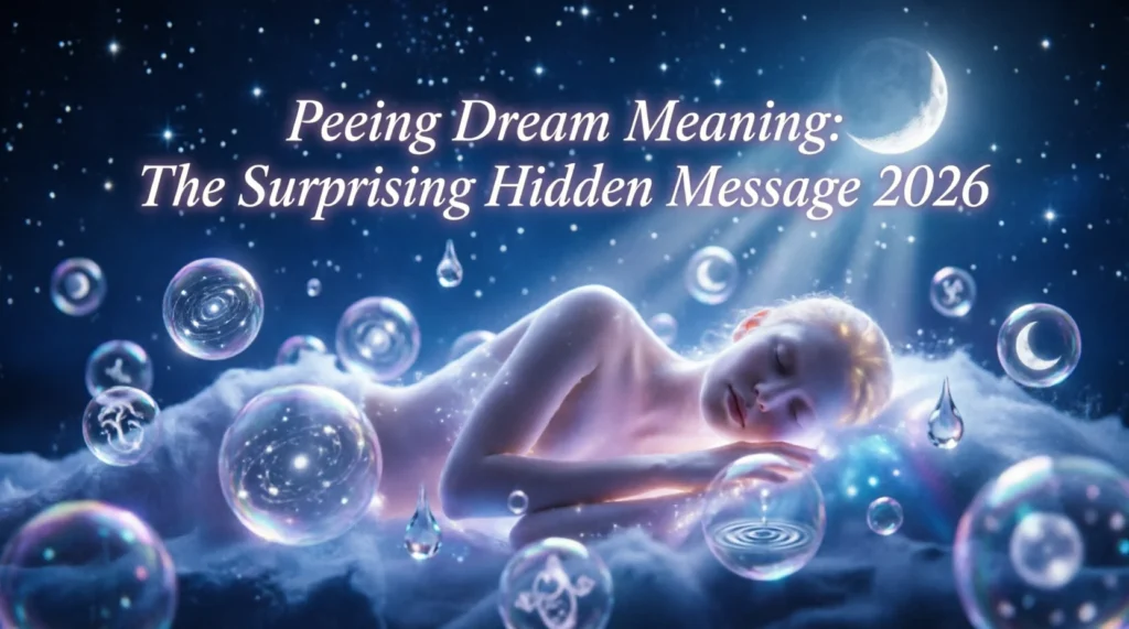 What Does Peeing Dream Meaning Mean?