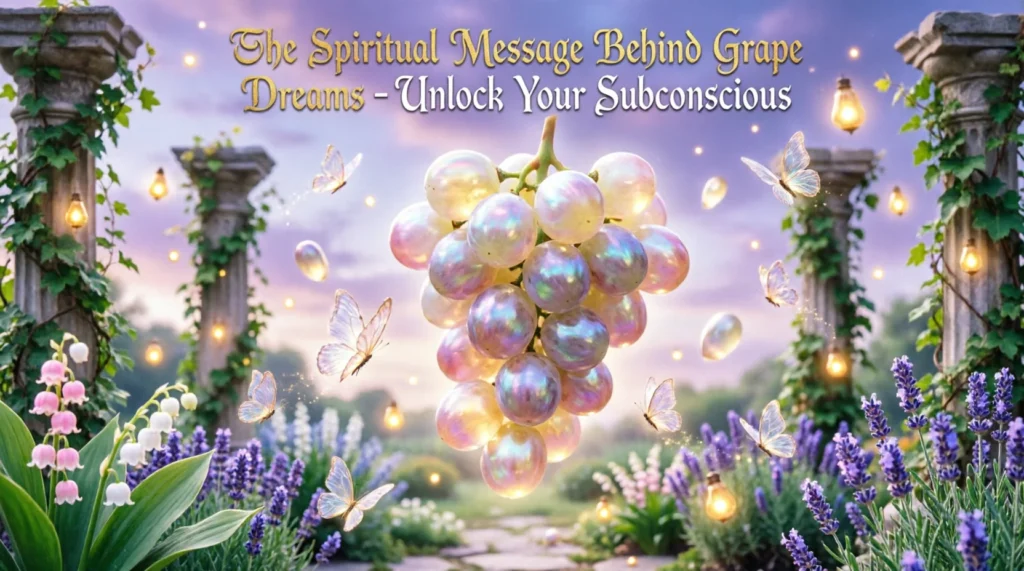 Psychological Meaning of Grapes Dreams