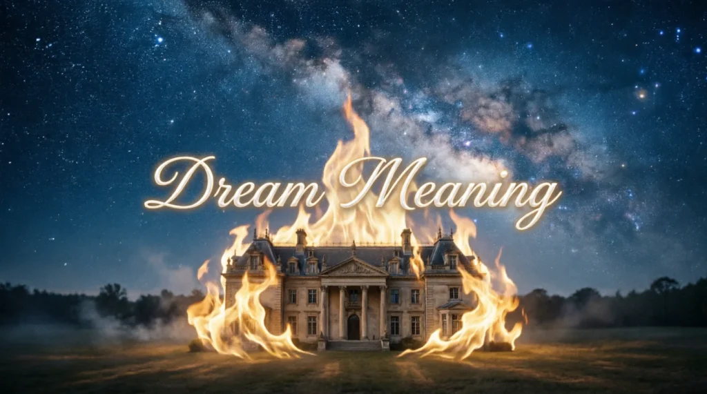 What Does Dream Meaning House on Fire Mean?