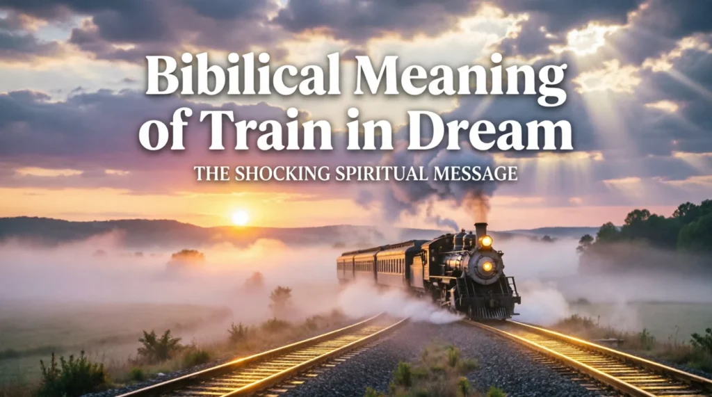 What Does Biblical Meaning of Train in Dream Mean?