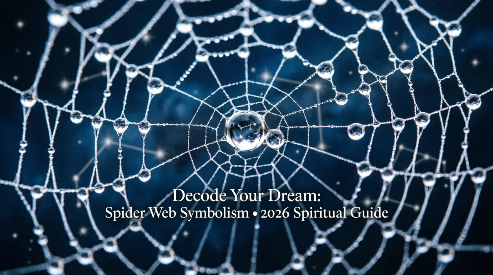 Spider Web Dream Meaning The Hidden Message Behind 2026