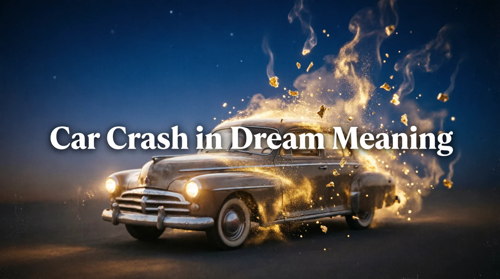 Car Crash in Dream Meaning:Hidden Messages Your 2026