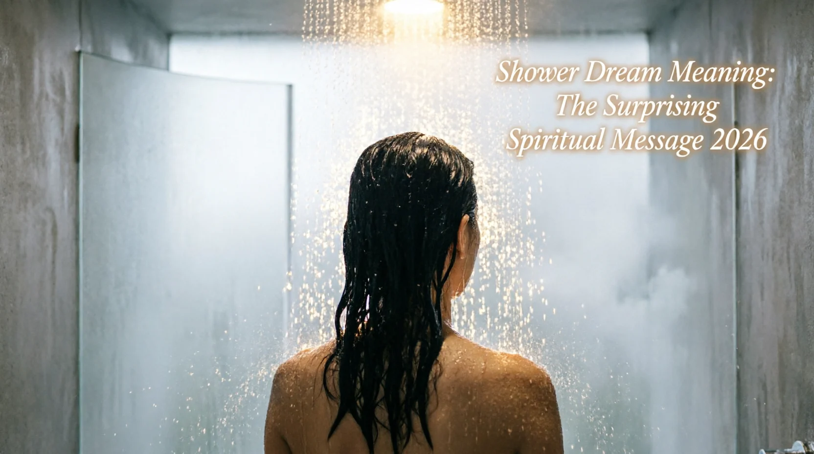 Shower Dream Meaning: The Surprising Spiritual Message 2026